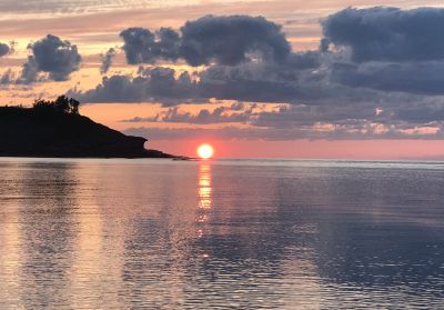 Sunkissed Ocean  by Karyn Kempton