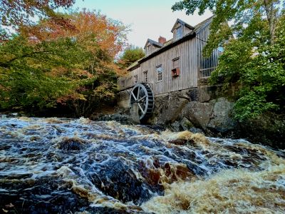 Tom Tigney Grist Mill by Bill Crosby