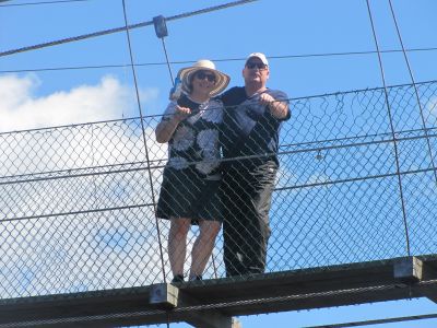 Friends On the Bridge by Corinne Cowie